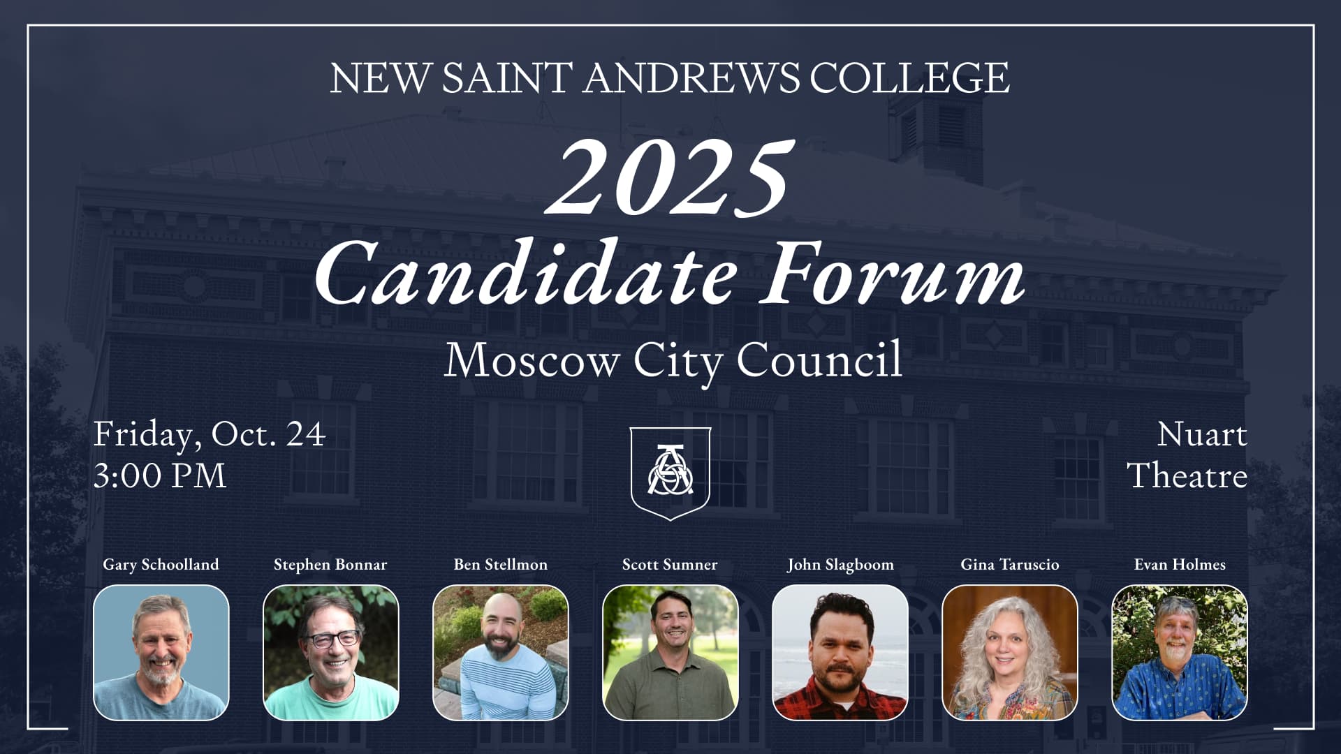 Candidate Forum Banner - City Council