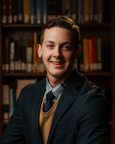 A portrait of Jackson Nabours