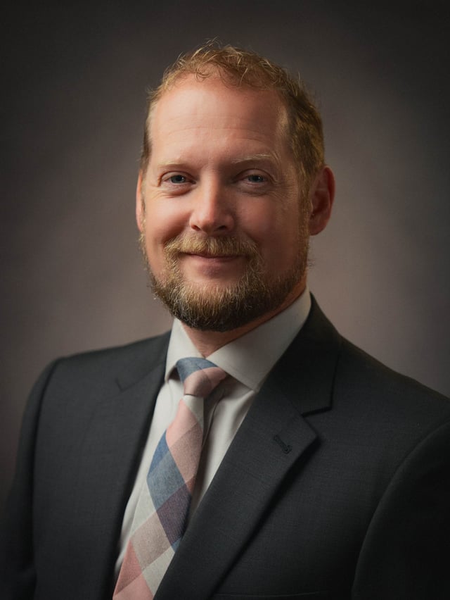 A portrait of Nathan Kirkpatrick