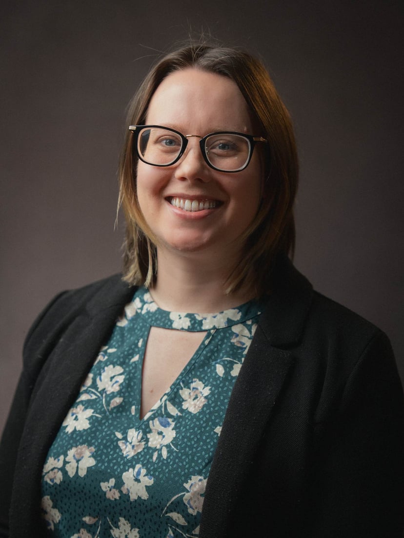 A portrait of Rebekah Leidenfrost